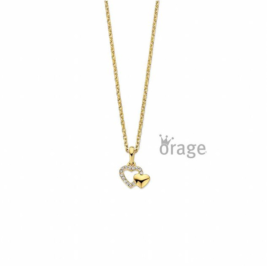 Juweel ORAGE KIDS KETTING MET HART K3117 88888 Juweel ORAGE KIDS KETTING MET HART K3117 88888
