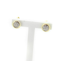 Juweel Oorstekers geelgoud 9 karaat briljanten '99006-3047-TWDH' Juweel Oorstekers geelgoud 9 karaat briljanten '99006-3047-TWDH'