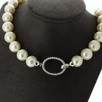 Juweel Collier Zoetwaterparels witgoud 18 karaat slot briljanten '98547-3039-TWDH' Juweel Collier Zoetwaterparels witgoud 18 karaat slot briljanten '98547-3039-TWDH'