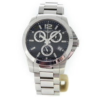 Horloge Longines Conquest quartz chronograaf L3.660.4.56.6 '99024-2019-TWDH' Horloge Longines Conquest quartz chronograaf L3.660.4.56.6 '99024-2019-TWDH'