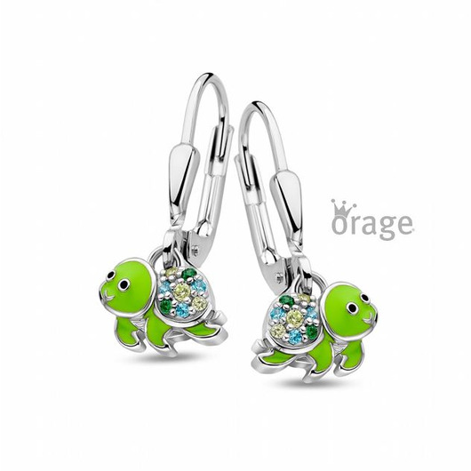 Juweel ORAGE KIDS OORSTEKERS SCHILDPAD K3164 Juweel ORAGE KIDS OORSTEKERS SCHILDPAD K3164