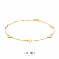 Juweel Aucielle armband 18 karaat geelgoud AA0020B/18 Juweel Aucielle armband 18 karaat geelgoud AA0020B/18