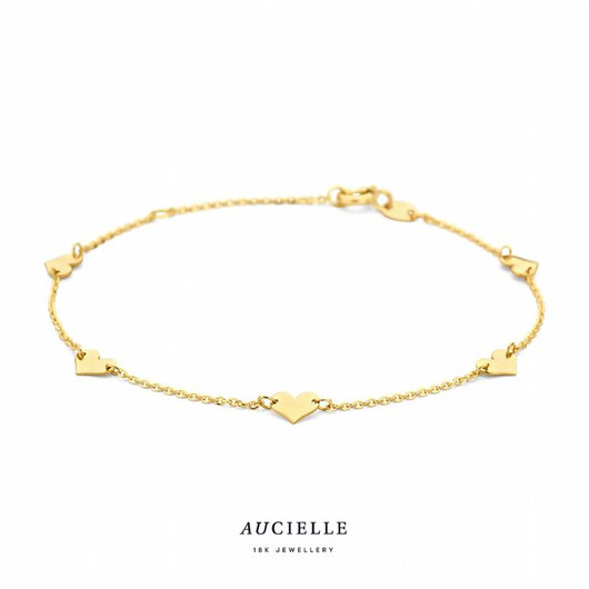 Juweel Aucielle armband 18 karaat geelgoud AA0020B/18 Juweel Aucielle armband 18 karaat geelgoud AA0020B/18