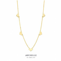 Juweel Aucielle collier 18 karaat geelgoud AK0030B/45 Juweel Aucielle collier 18 karaat geelgoud AK0030B/45