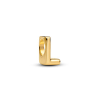 Juweel PANDORA Bedel Letter L 14K pleetgoud 763958C00 Juweel PANDORA Bedel Letter L 14K pleetgoud 763958C00