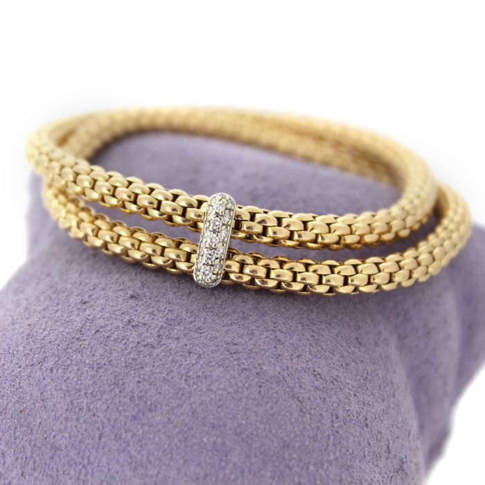 Fope Armband Bicolor Rose Witgoud 18karaat Tweedehands 98519-3024.jpg