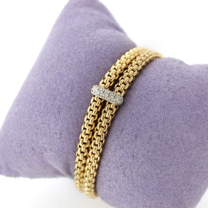 Fope Armband Bicolor Rose Witgoud 18karaat Tweedehands 98519-3024.jpg