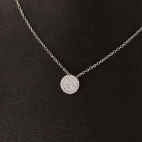 Juweel Ketting Hulchi Belluni Funghetti 39233ZH-WW witgoud 18 karaat met briljanten '98593-3062-TWDH' Juweel Ketting Hulchi Belluni Funghetti 39233ZH-WW witgoud 18 karaat met briljanten '98593-3062-TWDH'