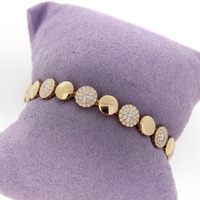 Juweel Gio Mio Armband 5102 rosé goud 18 karaat briljanten '98449-3038-TWDH' Juweel Gio Mio Armband 5102 rosé goud 18 karaat briljanten '98449-3038-TWDH'