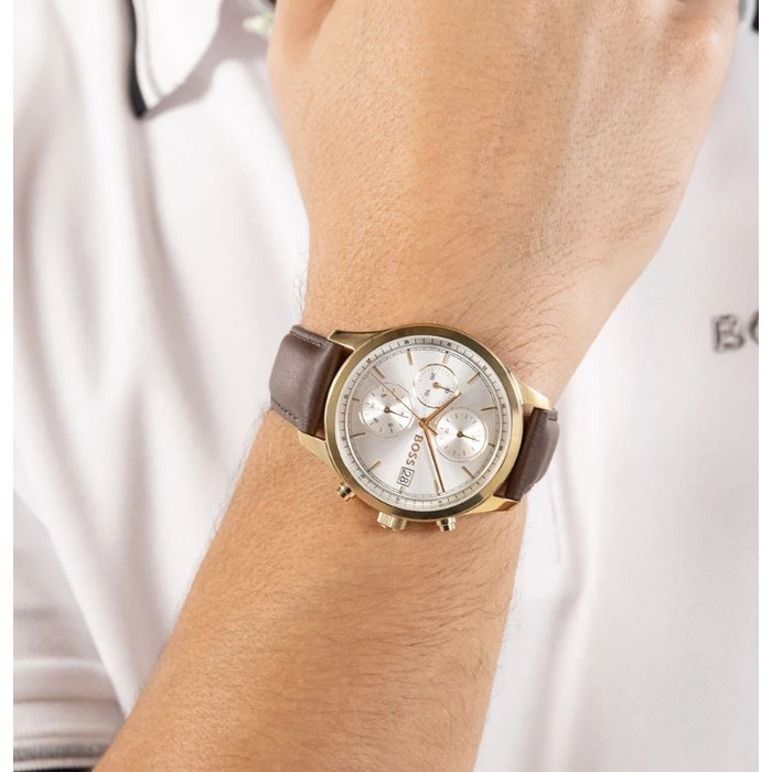 275212 01 Hugo Boss Chrono Bruin Leder 1514327 Juwelier Clem Vercammen.jpg