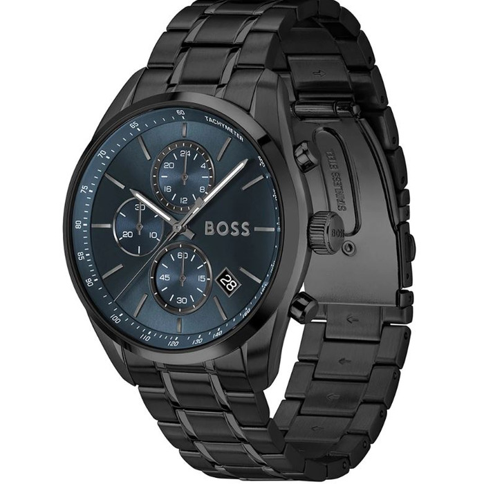 275215 01 Hugo Boss Chrono Armband Staal Zwart 1514314 Juwelier Clem Vercammen.jpg