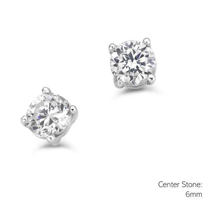 275230 01 Silver Rose Oorstekers EA1606W Juwelier Clem Vercammen.jpg