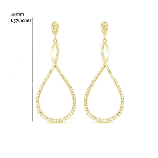 Juweel Silver Rose Oorbellen Zilver925 EA2156G 88888 Juweel Silver Rose Oorbellen Zilver925 EA2156G 88888