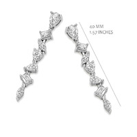 Juweel Silver Rose Oorstekers EA2493W Juweel Silver Rose Oorstekers EA2493W