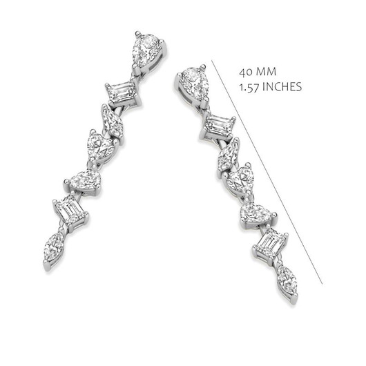 Juweel Silver Rose Oorstekers EA2493W 88888 Juweel Silver Rose Oorstekers EA2493W 88888