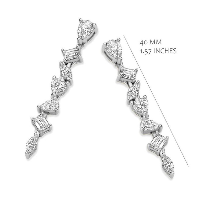 275243 01 Silver rose Oorstekers EA2493W Juwelier Clem Vercammen.jpg