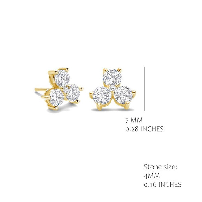 275247 01 Silver Rose Oorstekers EA2543G-L Juwelier Clem Vercammen.jpg