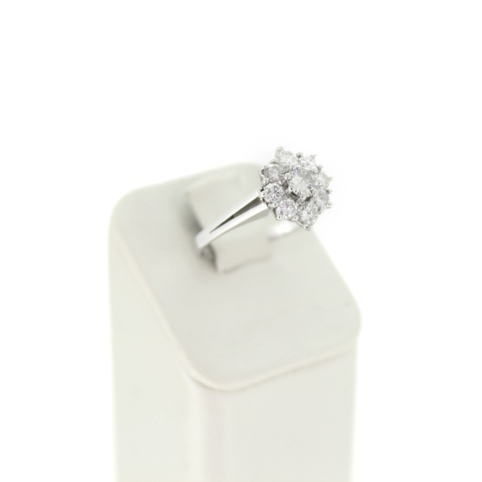 Entourage Ring Witgoud 18K Briljanten Tweedehands 99484-3066 Juwelier Clem Vercammen.jpg