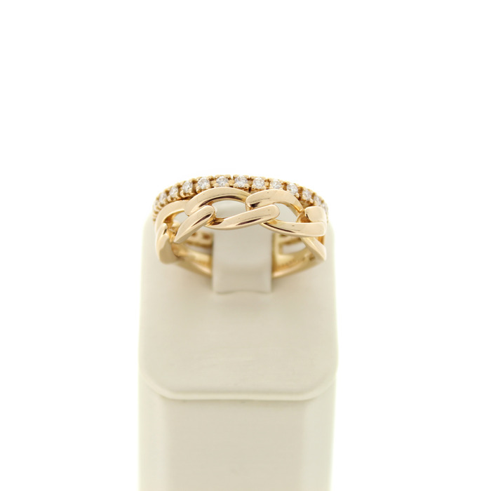 Ring Clem Vercammen Legami A10486-W-R Ros Goud 18 Karaat Briljanten Tweedehands 99607-3079 Juwelier Clem Vercammen.jpg