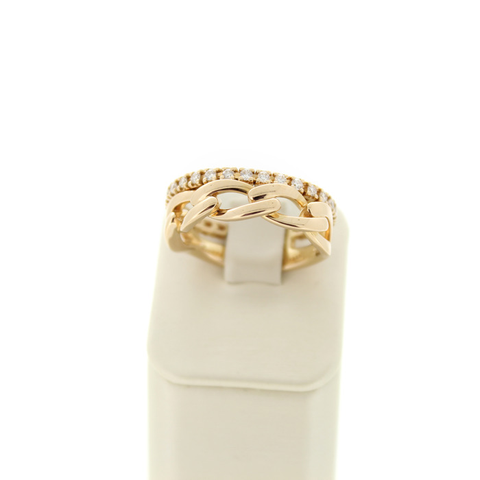 Ring Clem Vercammen Legami A10486-W-R Ros Goud 18 Karaat Briljanten Tweedehands 99607-3079 Juwelier Clem Vercammen.jpg