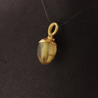 Juweel Olé Lynggaard Hanger Lotus rosé en geelgoud 18 karaat rutile en kwarts '81801-3002-TWDH' Juweel Olé Lynggaard Hanger Lotus rosé en geelgoud 18 karaat rutile en kwarts '81801-3002-TWDH'