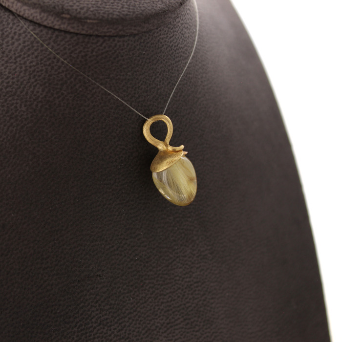 Ole Lynggaard Lotus Geel Roos Goud 18K Rutile Kwarts A2654-408 Tweedehands 81801-3037 Juwelier Clem Vercammen.jpg