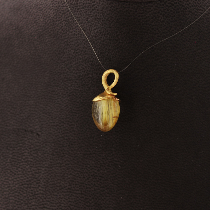 Ole Lynggaard Lotus Geel Roos Goud 18K Rutile Kwarts A2654-408 Tweedehands 81801-3037 Juwelier Clem Vercammen.jpg