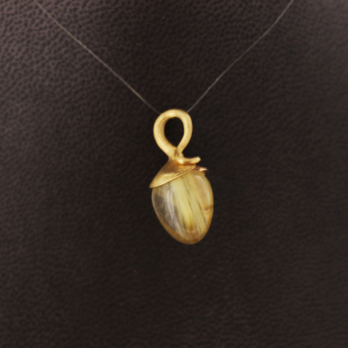 Ole Lynggaard Lotus Geel Roos Goud 18K Rutile Kwarts A2654-408 Tweedehands 81801-3037 Juwelier Clem Vercammen.jpg