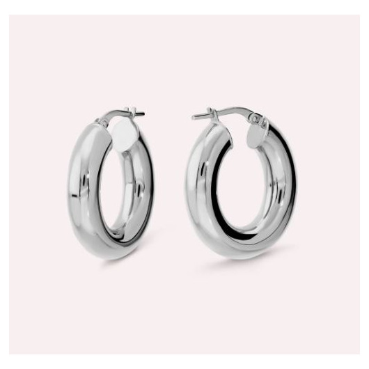 Juweel BRONZALLURE OVAL HOOP EARRINGS WSBZ02646W.W Juweel BRONZALLURE OVAL HOOP EARRINGS WSBZ02646W.W