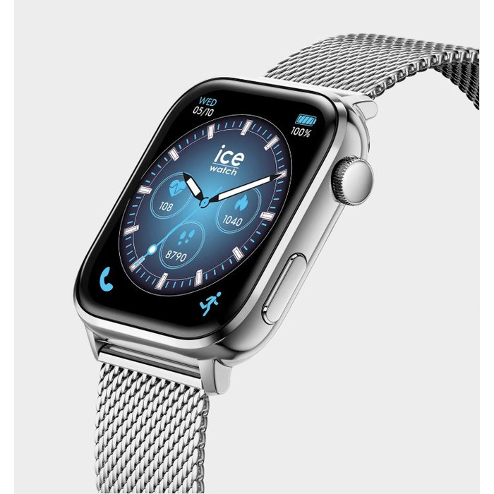 275370 01 Ice Watch ICE Smart 3-0 Silver Milanese 1-78 35mm GPS 025803 Juwelier-Clem Vercammen.jpg