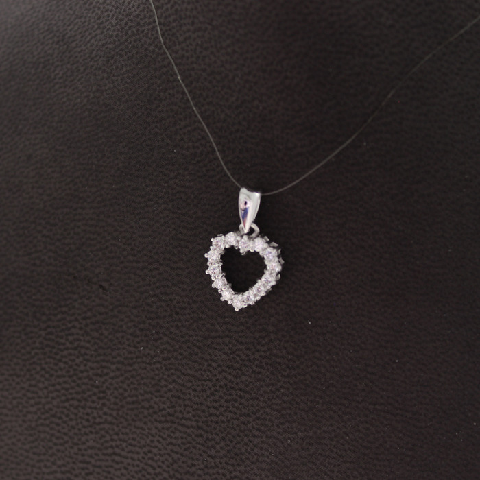 Hanger Hart Witgoud 18 Karaat Briljanten Tweedehands 81818-3088 Juwelier Clem Vercammen.jpg