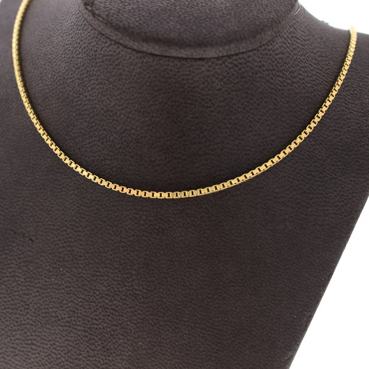 Juweel Ketting geelgoud Venetienne 60CM 18 karaat '81810-3080-TWDH' Juweel Ketting geelgoud Venetienne 60CM 18 karaat '81810-3080-TWDH'