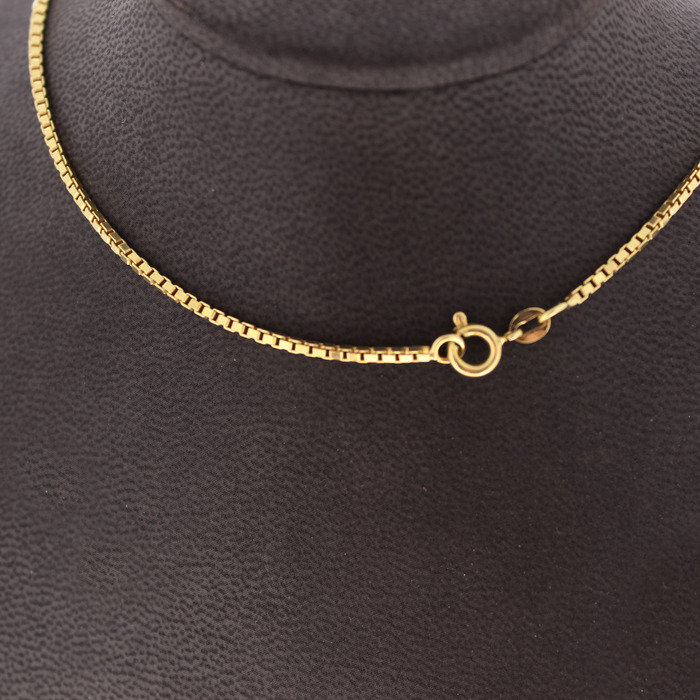 Venetienne Ketting Geelgoud 18K Tweedehands 81810-3080 Juwelier Clem Vercammen.jpg