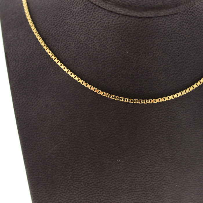 Venetienne Ketting Geelgoud 18K Tweedehands 81810-3080 Juwelier Clem Vercammen.jpg