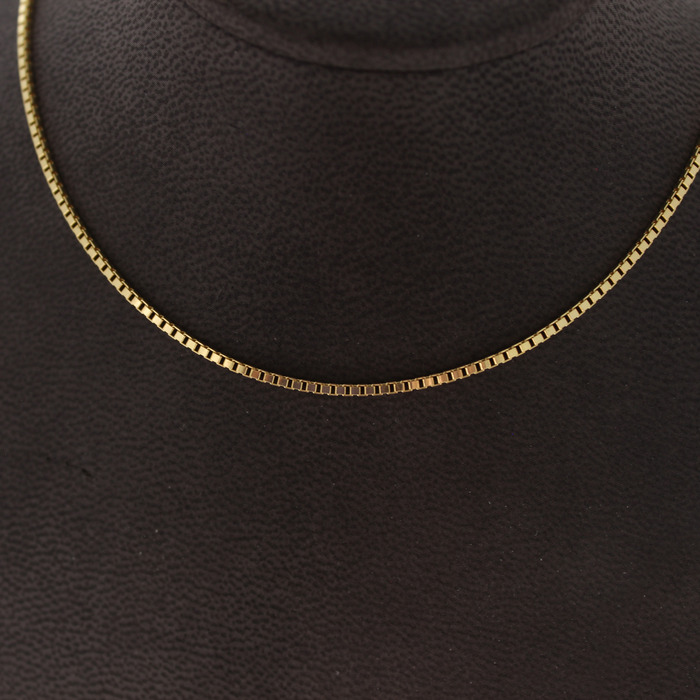 Venitienne Ketting Geelgoud 18 Karaat Tweedehands 81813-3083 Juwelier Clem Vercammen.jpg