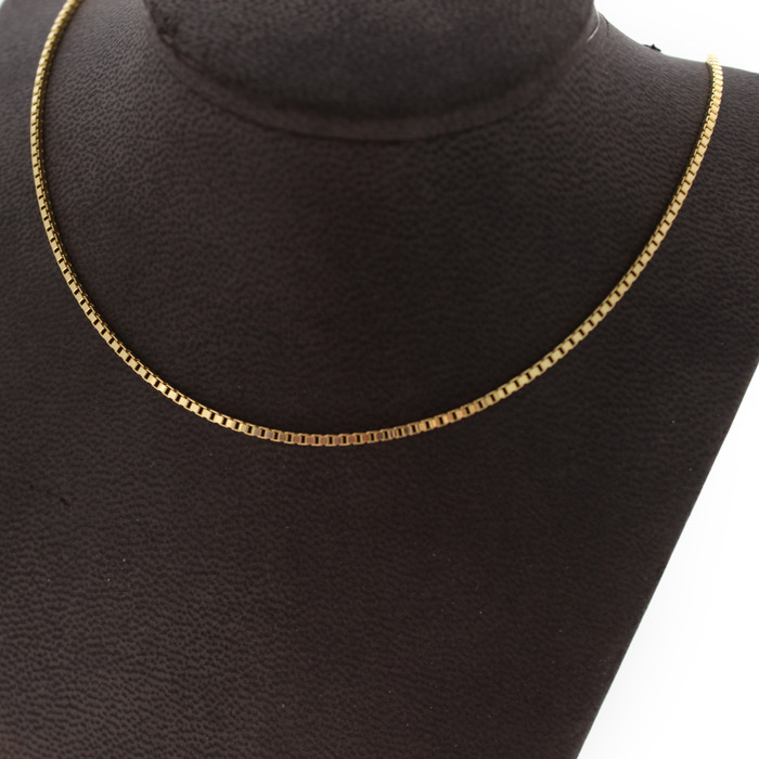 Venitienne Ketting Geelgoud 18 Karaat Tweedehands 81813-3083 Juwelier Clem Vercammen.jpg