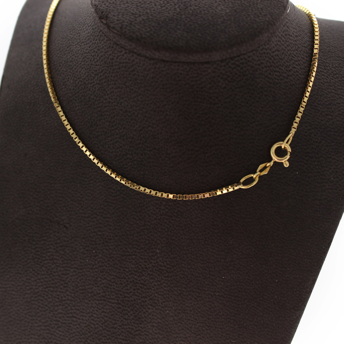 Venitienne Ketting Geelgoud 18 Karaat Tweedehands 81813-3083 Juwelier Clem Vercammen.jpg