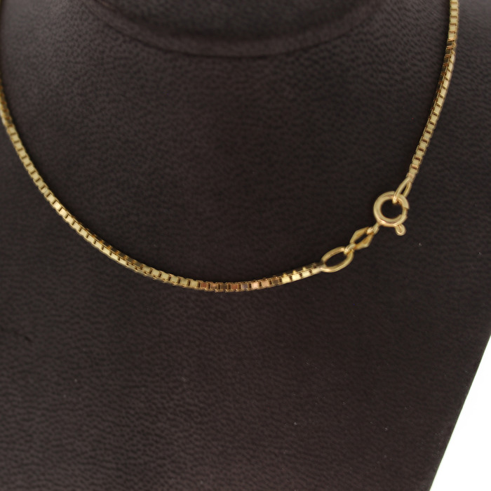 Venitienne Ketting Geelgoud 18 Karaat Tweedehands 81813-3083 Juwelier Clem Vercammen.jpg