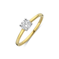 Juweel DULCI NEA SOLITAIR 18 Karaat Geelgoud LAB GROWN DIAMONDS 0.51 ct RG1003641YW Juweel DULCI NEA SOLITAIR 18 Karaat Geelgoud LAB GROWN DIAMONDS 0.51 ct RG1003641YW