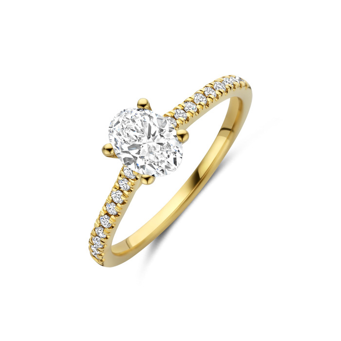 271449 01 Solitair Ring bicolor Lab Grown briljant Lab 19 RG1003649Y Dulci Nea Juwelier Clem Vercammen.jpg