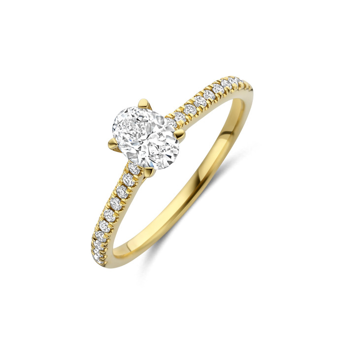 272895 01 Solitair Ring bicolor Lab Grown briljant Lab 18 RG1002474y Dulci Nea Juwelier Clem Vercammen.jpg