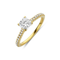 Juweel DULCI NEA SOLITAIR 18 karaat Geelgoud LAB GROWN DIAMONDS 0.96ct RG1002475Y Juweel DULCI NEA SOLITAIR 18 karaat Geelgoud LAB GROWN DIAMONDS 0.96ct RG1002475Y