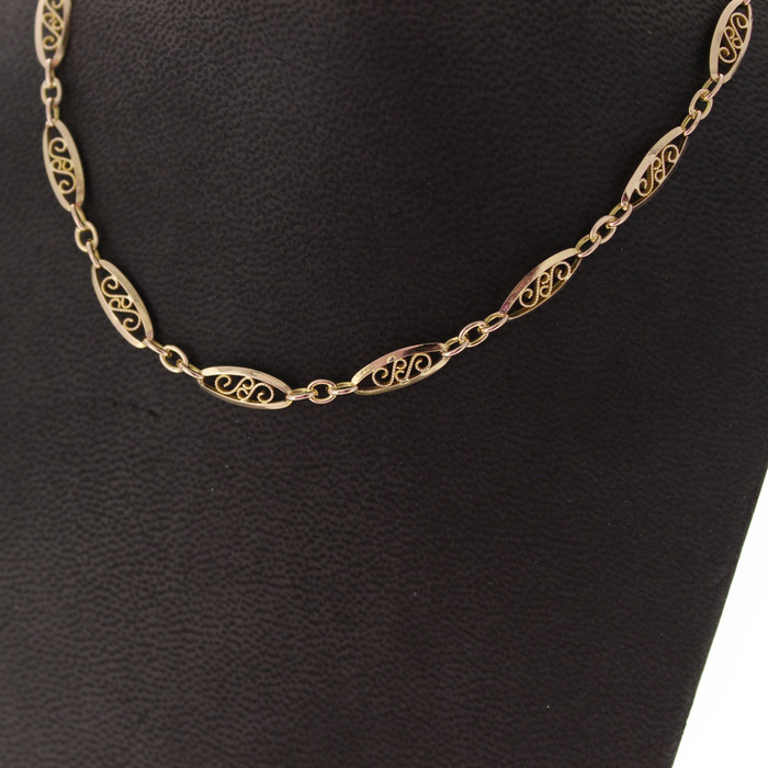 Ketting Rosegoud 18Karaat Tweedehands 81822-3107 Juwelier Clem Vercammen.jpg