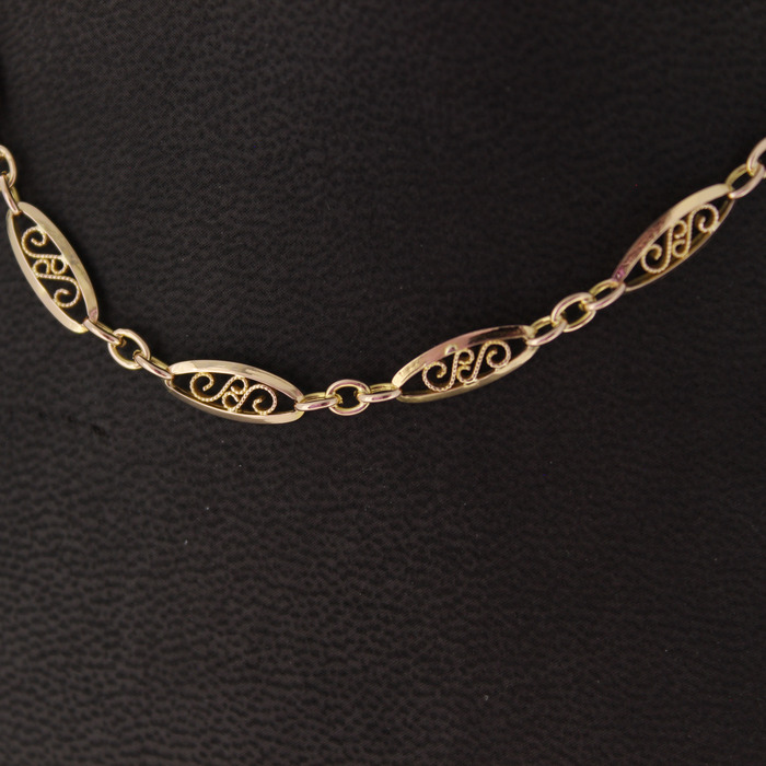 Ketting Rosegoud 18Karaat Tweedehands 81822-3107 Juwelier Clem Vercammen.jpg