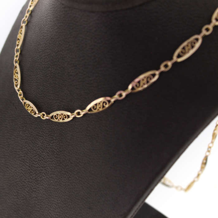 Ketting Rosegoud 18Karaat Tweedehands 81822-3107 Juwelier Clem Vercammen.jpg