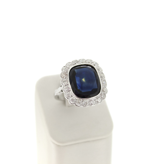 Ring Vintage Witgoud 18 Karaat Saffier Briljanten Tweedehands 81825-3110 Juwelier Clem Vercammen.jpg