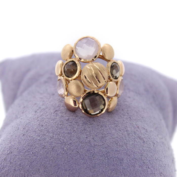 Ring Rose Goud 18 Karaat Quartz Stenen Tweedehands 99684-3114 Juwelier Clem Vercammen.jpg