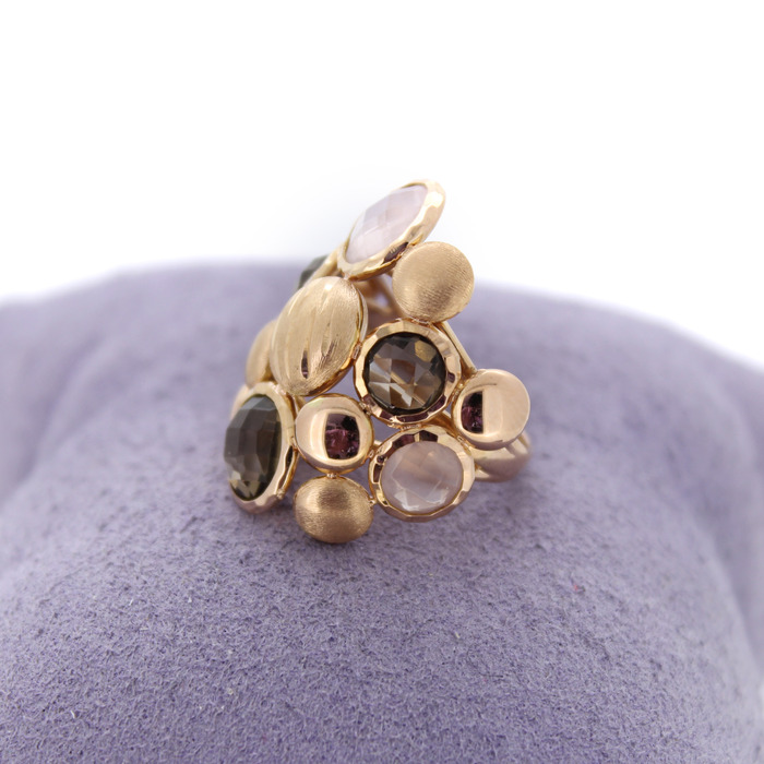 Ring Rose Goud 18 Karaat Quartz Stenen Tweedehands 99684-3114 Juwelier Clem Vercammen.jpg