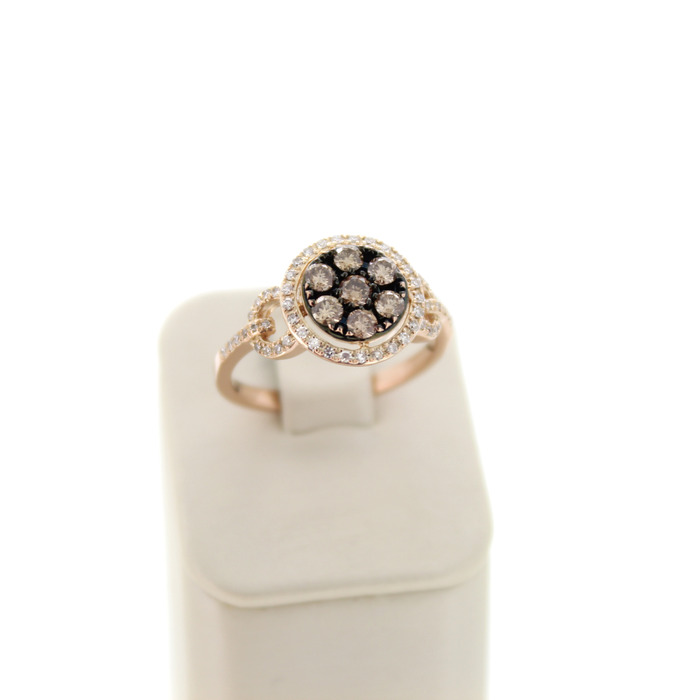 Ring Rose Goud 18 Karaat Briljanten Tweedehands 99685-3113 Juwelier Clem Vercammen.jpg