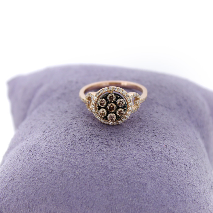 Ring Rose Goud 18 Karaat Briljanten Tweedehands 99685-3113 Juwelier Clem Vercammen.jpg